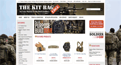 Desktop Screenshot of kitbag.com.au