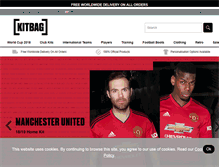 Tablet Screenshot of kitbag.com